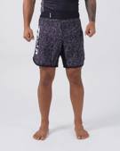 Kingz night camo grappling shorts -grey